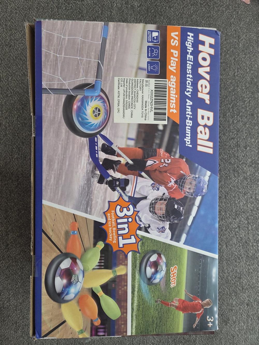 Hover Ball 3-in-1 Game Set - Blue